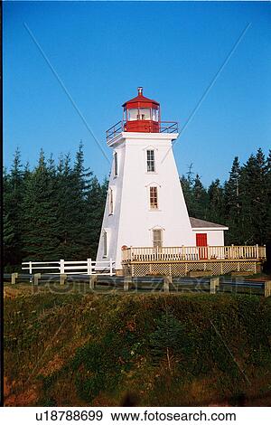 lighthouse located at Cape Bear, PEI View Large Photo Image Stock Photo - lighthouse located at Cape Bear, PEI. Fotosearch