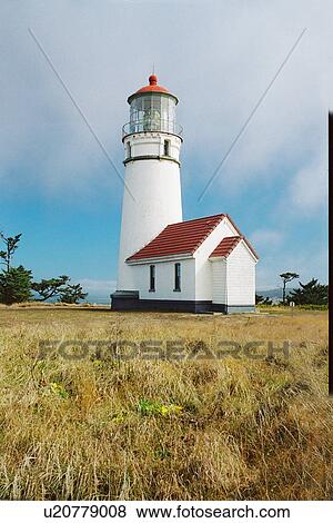 lighthouse located at Cape Blanco, Oregon, United States View Large Photo Image Stock Photo - lighthouse located at Cape Blanco, Oregon, United States. Fotosearch