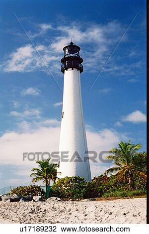 lighthouse located at Cape Florida, Florida, United States View Large Photo Image Stock Image - lighthouse located at Cape Florida, Florida, United States. Fotosearch