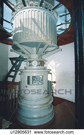 Stock Image - lighthouse located at Cape Hatteras, North Carolina, United States. Fotosearch