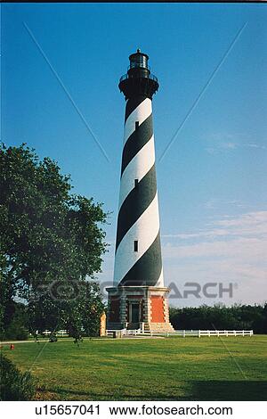 lighthouse located at Cape Hatteras, North Carolina, United States View Large Photo Image Stock Image - lighthouse located at Cape Hatteras, North Carolina, United States. Fotosearch