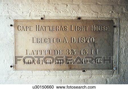 Stock Image - lighthouse located at Cape Hatteras, North Carolina, United States. Fotosearch