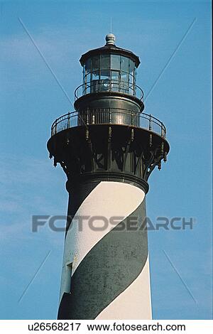 lighthouse located at Cape Hatteras, North Carolina, United States View Large Photo Image Stock Photo - lighthouse located at Cape Hatteras, North Carolina, United States. Fotosearch
