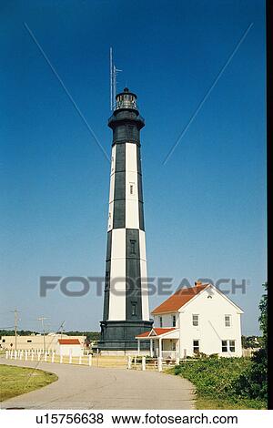 Stock Photo - lighthouse located at Cape HenryNew, Virginia. Fotosearch