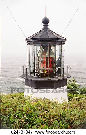 lighthouse located at Cape Meares, Oregon, United States View Large Photo Image Stock Photo - lighthouse located at Cape Meares, Oregon, United States. Fotosearch