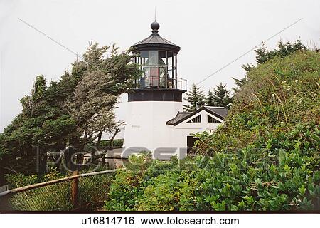 lighthouse located at Cape Meares, Oregon, United States View Large Photo Image Stock Photograph - lighthouse located at Cape Meares, Oregon, United States. Fotosearch
