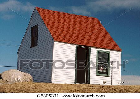 Stock Image - lighthouse located at Cape Neddick, Maine, United States. Fotosearch