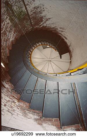 Stock Photo - lighthouse located at Cape Neddick, Maine, United States. Fotosearch