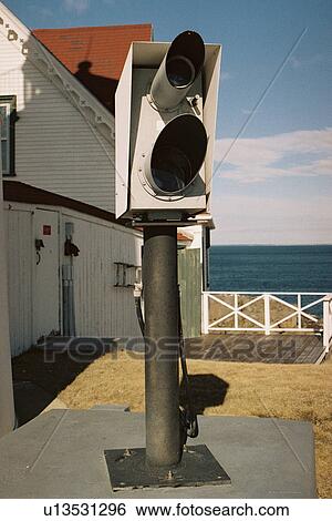 Stock Photograph - lighthouse located at Cape Neddick, Maine, United States. Fotosearch