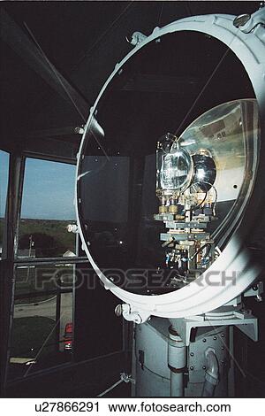 Stock Image - lighthouse located at Chatham, Massachusetts, United States. Fotosearch