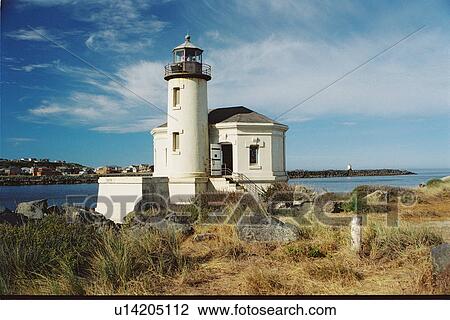 lighthouse located at Coquille River, Oregon, United States View Large Photo Image Stock Image - lighthouse located at Coquille River, Oregon, United States. Fotosearch