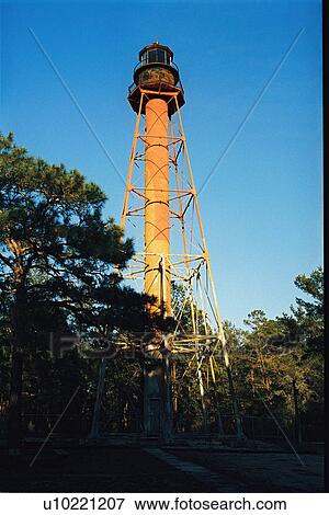 Stock Photo - lighthouse located at Crooked River, Florida, United States. Fotosearch