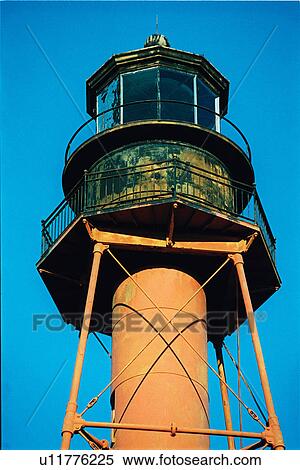 Stock Photography - lighthouse located at Crooked River, Florida, United States. Fotosearch