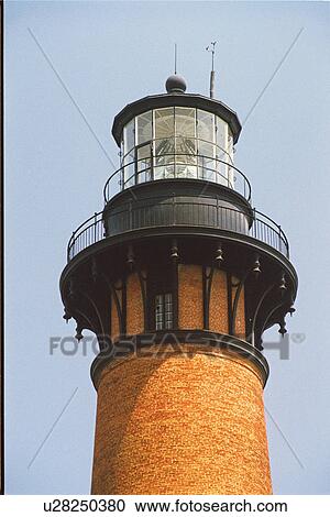 Stock Image - lighthouse located at Currituck, North Carolina, United States. Fotosearch