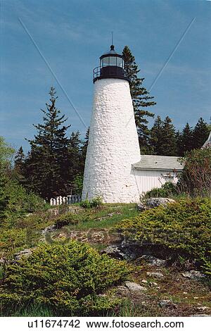 lighthouse located at DiceHead, Maine, United States View Large Photo Image Stock Image - lighthouse located at DiceHead, Maine, United States. Fotosearch