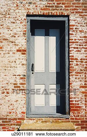 Stock Image - lighthouse located at East Point, New Jersey, United States. Fotosearch