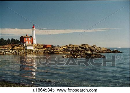 lighthouse located at Fisgard Island, British Columbia, Canada View Large Photo Image Stock Photography - lighthouse located at Fisgard Island, British Columbia, Canada. Fotosearch