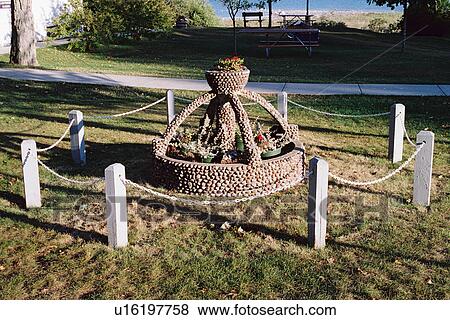 Stock Photo - lighthouse located at GrandTraverse, Michigan, United States. Fotosearch