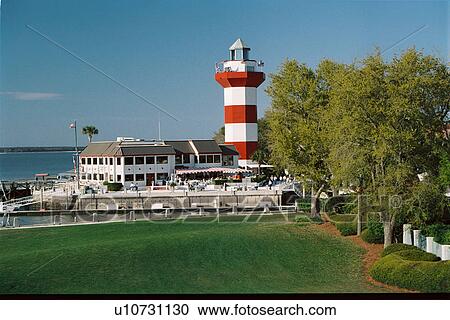 lighthouse located at HarborTown, South Carolina View Large Photo Image Stock Image - lighthouse located at HarborTown, South Carolina. Fotosearch