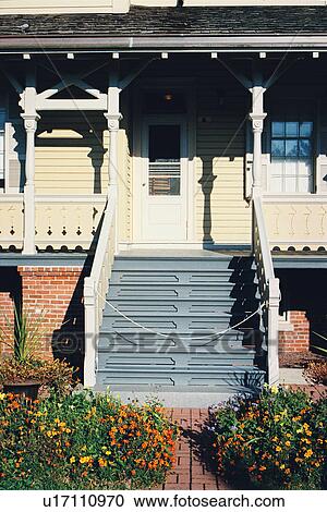 Stock Image - lighthouse located at Hereford Inlet, New Jersey, United States. Fotosearch