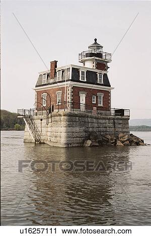 lighthouse located at HudsonAthens, New York, United States View Large Photo Image Stock Image - lighthouse located at HudsonAthens, New York, United States. Fotosearch