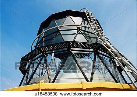 Stock Photo - lighthouse located at IsleOfMayMain, Scotland. Fotosearch