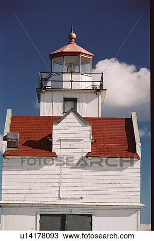 lighthouse located at KewauneePrhd, Washington, United States View Large Photo Image Stock Image - lighthouse located at KewauneePrhd, Washington, United States. Fotosearch