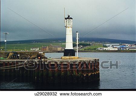 lighthouse located at Kirkwall Harbor, Scotland View Large Photo Image Stock Image - lighthouse located at Kirkwall Harbor, Scotland. Fotosearch