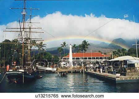 lighthouse located at Lahaina Harbor, Hawaii, United States View Large Photo Image Stock Photography - lighthouse located at Lahaina Harbor, Hawaii, United States. Fotosearch