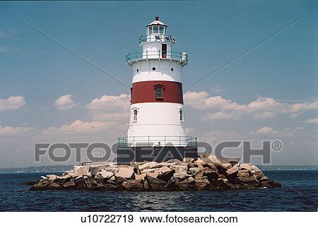 lighthouse located at LatimerReef, Conneticut, United States View Large Photo Image Stock Photo - lighthouse located at LatimerReef, Conneticut, United States. Fotosearch