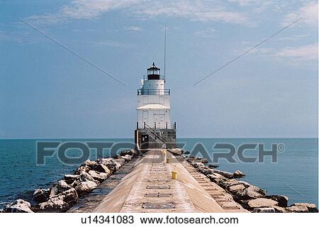 lighthouse located at Manitowoc, Washington, United States View Large Photo Image Stock Image - lighthouse located at Manitowoc, Washington, United States. Fotosearch