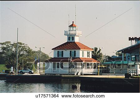 lighthouse located at NewCanal, Louisiana, United States View Large Photo Image Picture - lighthouse located at NewCanal, Louisiana, United States. Fotosearch