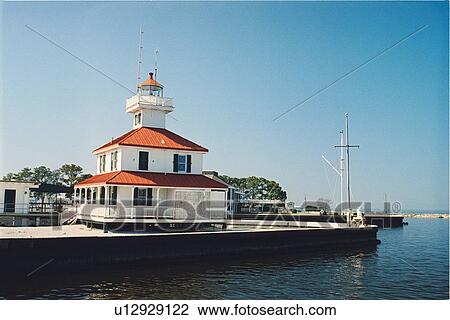 lighthouse located at NewCanal, Louisiana, United States View Large Photo Image Stock Image - lighthouse located at NewCanal, Louisiana, United States. Fotosearch