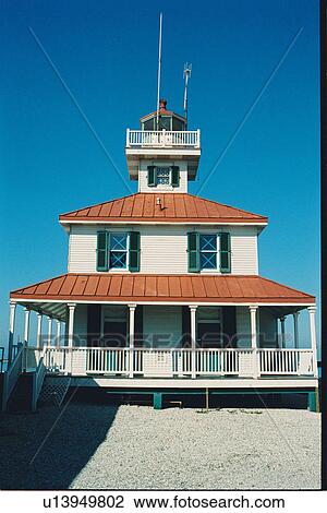 lighthouse located at NewCanal, Louisiana, United States View Large Photo Image Stock Image - lighthouse located at NewCanal, Louisiana, United States. Fotosearch