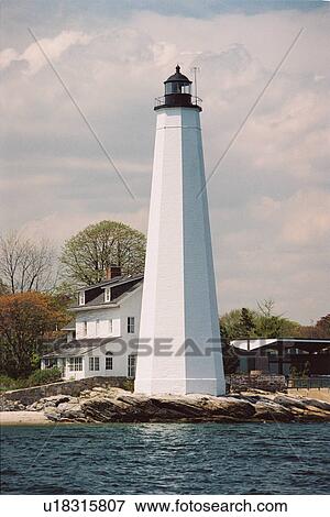 lighthouse located at NewLondon Harbor, Conneticut, United States View Large Photo Image Stock Photo - lighthouse located at NewLondon Harbor, Conneticut, United States. Fotosearch