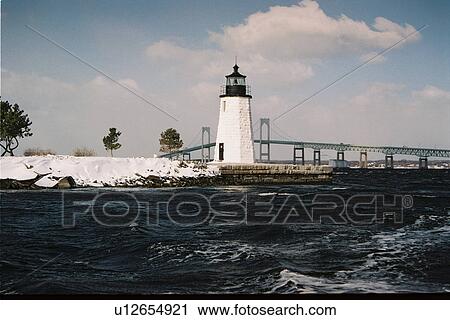 lighthouse located at Newport Harbor, Rhode Island, United States View Large Photo Image Stock Image - lighthouse located at Newport Harbor, Rhode Island, United States. Fotosearch