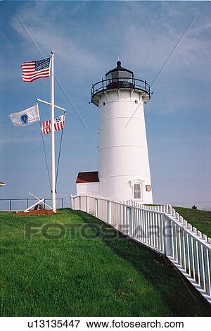 lighthouse located at Nobska Point, Massachusetts, United States View Large Photo Image Stock Photo - lighthouse located at Nobska Point, Massachusetts, United States. Fotosearch