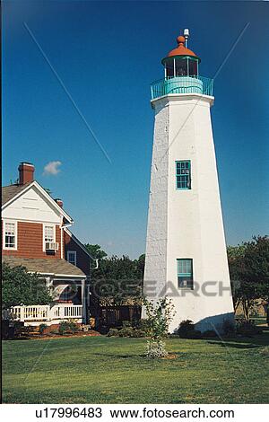 lighthouse located at OldPtComFort, Virginia View Large Photo Image Stock Image - lighthouse located at OldPtComFort, Virginia. Fotosearch