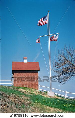 lighthouse located at OwlsHead, Maine, United States View Large Photo Image Stock Photograph - lighthouse located at OwlsHead, Maine, United States. Fotosearch