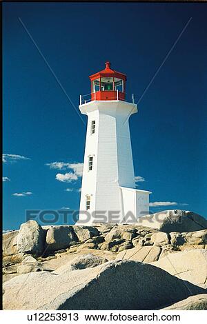 lighthouse located at Peggys Point, Nova Scotia View Large Photo Image Stock Image - lighthouse located at Peggys Point, Nova Scotia. Fotosearch