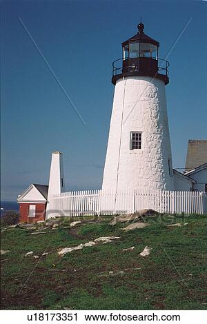 lighthouse located at Pemaquid Point, Maine, United States View Large Photo Image Stock Image - lighthouse located at Pemaquid Point, Maine, United States. Fotosearch