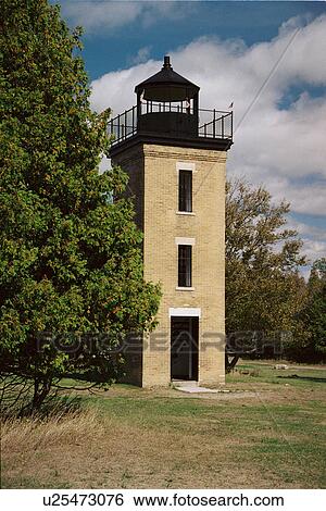 lighthouse located at PeninsulaPt, Michigan, United States View Large Photo Image Stock Photograph - lighthouse located at PeninsulaPt, Michigan, United States. Fotosearch