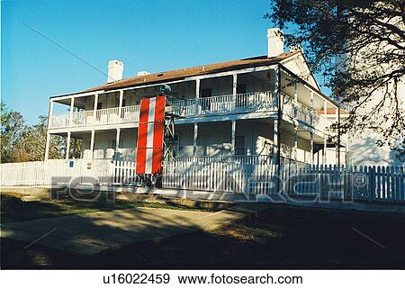 Stock Photo - lighthouse located at Pensacola, Florida, United States. Fotosearch