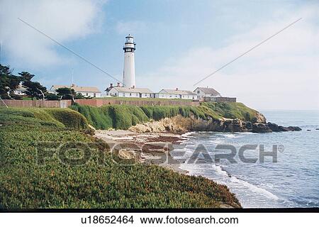 lighthouse located at Pidgeon Point, California, United States View Large Photo Image Picture - lighthouse located at Pidgeon Point, California, United States. Fotosearch
