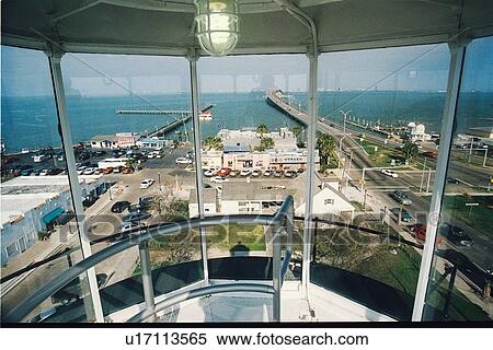 Stock Photography - lighthouse located at Point Isabel, Texas. Fotosearch