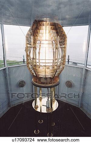 Picture - lighthouse located at Point Judith, Rhode Island, United States. Fotosearch