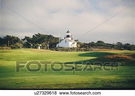 Stock Photo - lighthouse located at Point Pinos, California, United States. Fotosearch