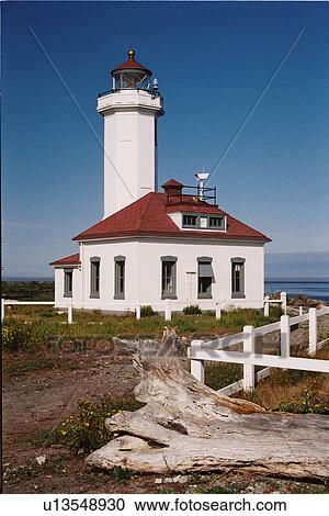 lighthouse located at Point Wilson, Washington View Large Photo Image Stock Image - lighthouse located at Point Wilson, Washington. Fotosearch