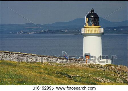 lighthouse located at PortCharlotte, Scotland View Large Photo Image Stock Photography - lighthouse located at PortCharlotte, Scotland. Fotosearch