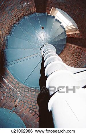 Stock Photograph - lighthouse located at RaceRock, New York, United States. Fotosearch